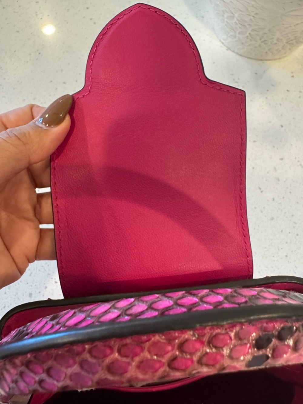 Louis Vuitton Python Capucines Mini - Picture 8 of 16